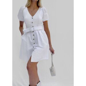 NWT French Connection Besima Poplin Dress Size US 8